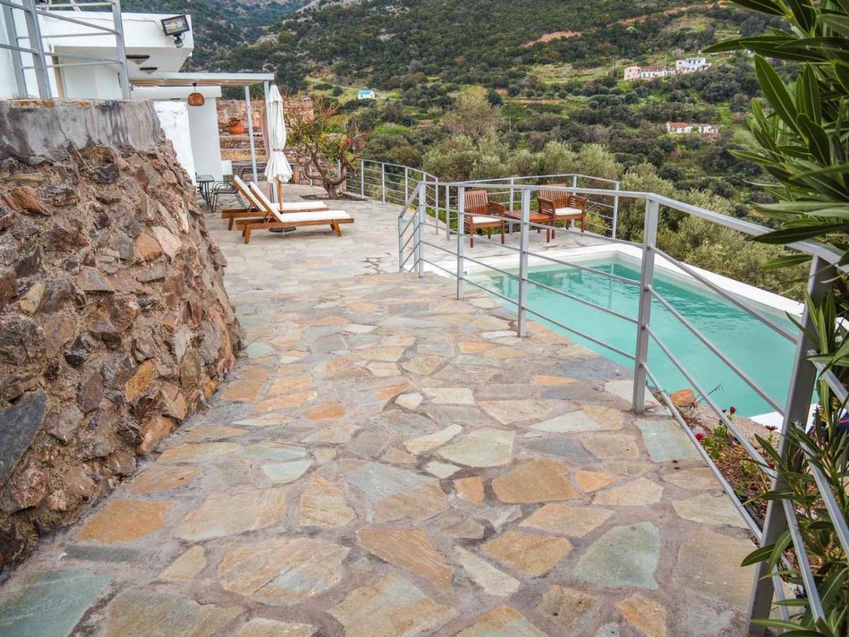 Kampos View - Quiet House At The End Of The Road, Private Pool Vila Kámbos Exterior foto