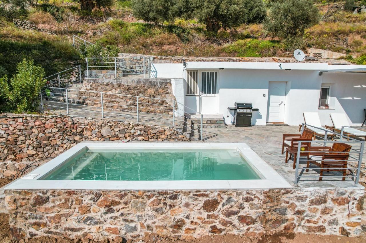 Kampos View - Quiet House At The End Of The Road, Private Pool Vila Kámbos Exterior foto