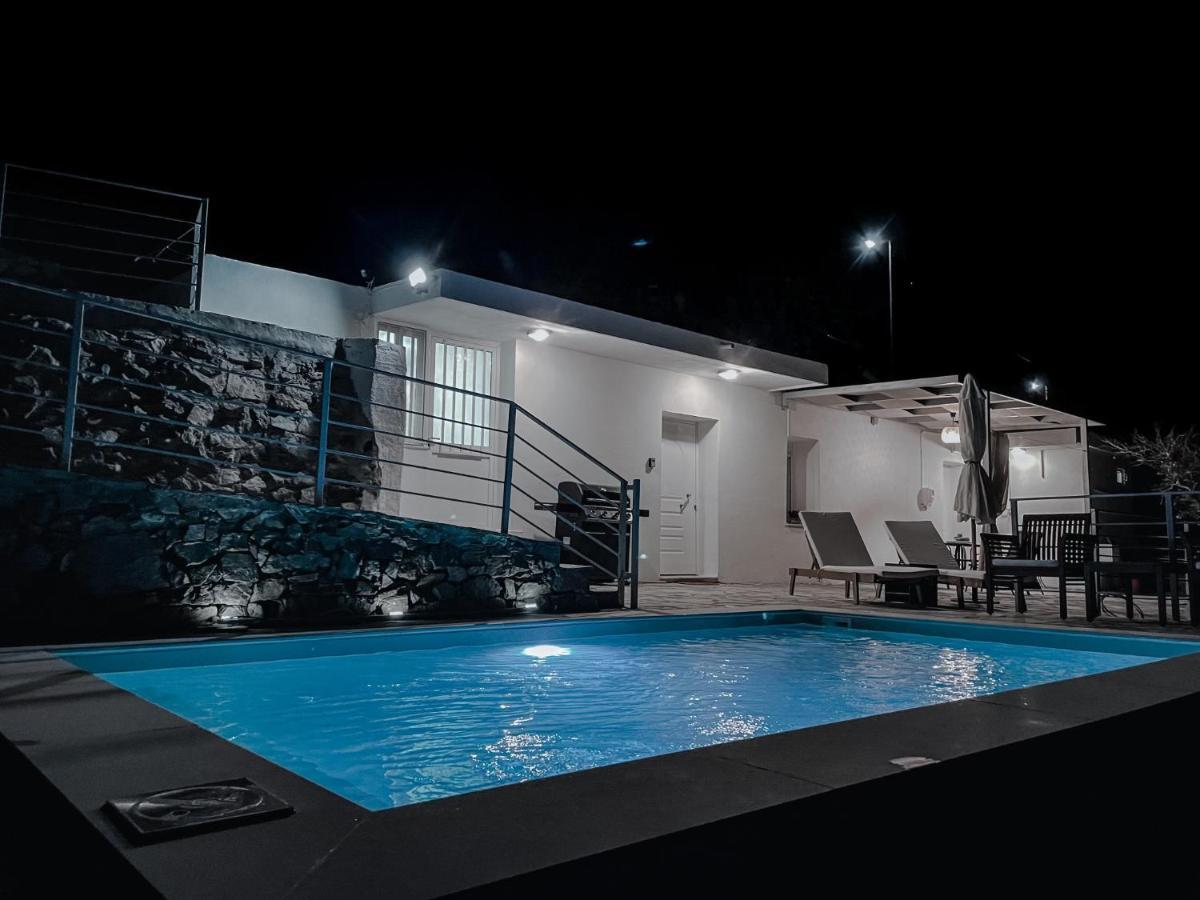 Kampos View - Quiet House At The End Of The Road, Private Pool Vila Kámbos Exterior foto